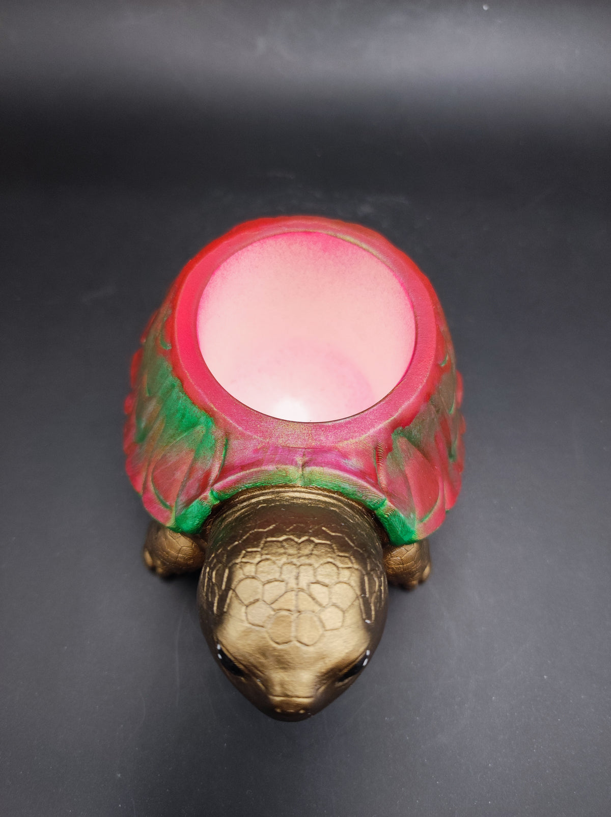 Teknős mini kaspó Watermelon