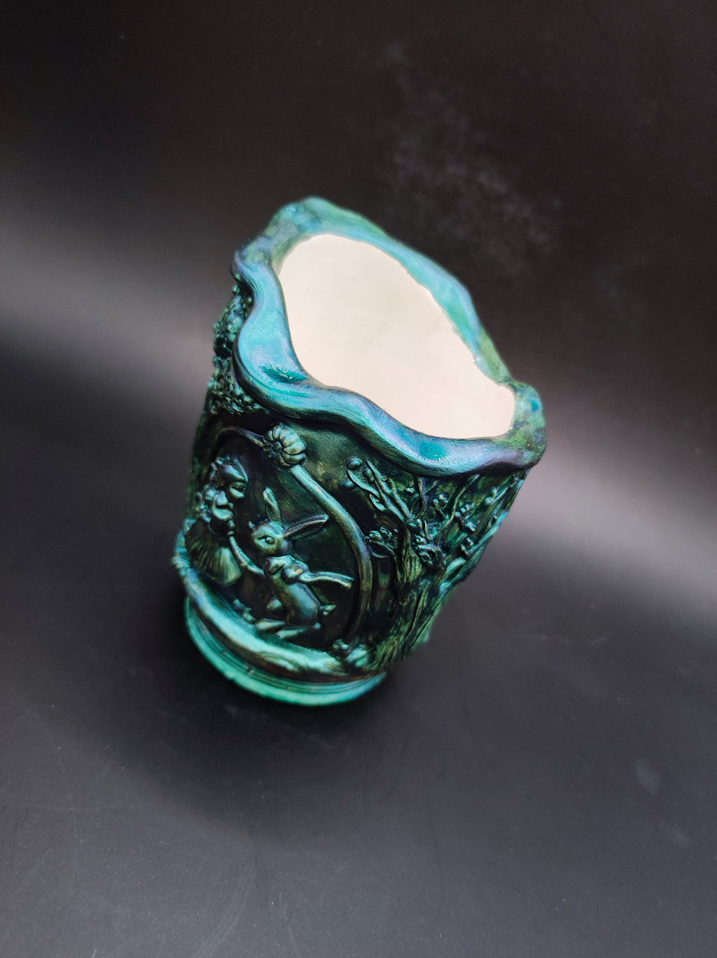 Mese kehely Green-Blue