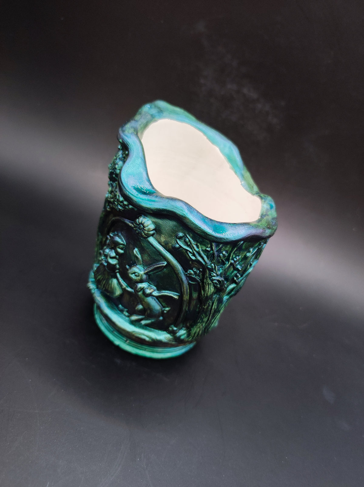 Mese kehely Green-Blue